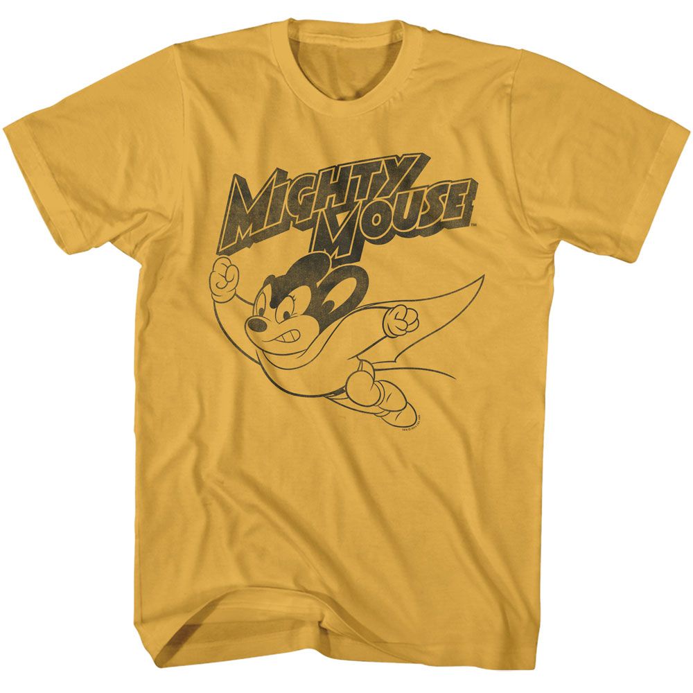 Mighty Mouse Flying Ginger T-Shirt