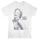 Marilyn Monroe Smiling White T-Shirt