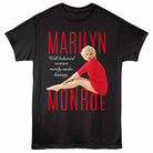 Marilyn Monroe Well Behaved Women Black T-Shirt