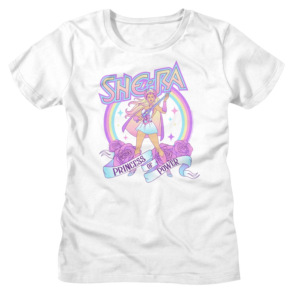 Masters of the Universe Pastel Goodness White Women's T-Shirt