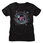 MTV Mtv Space Helmet Black Women's T-Shirt
