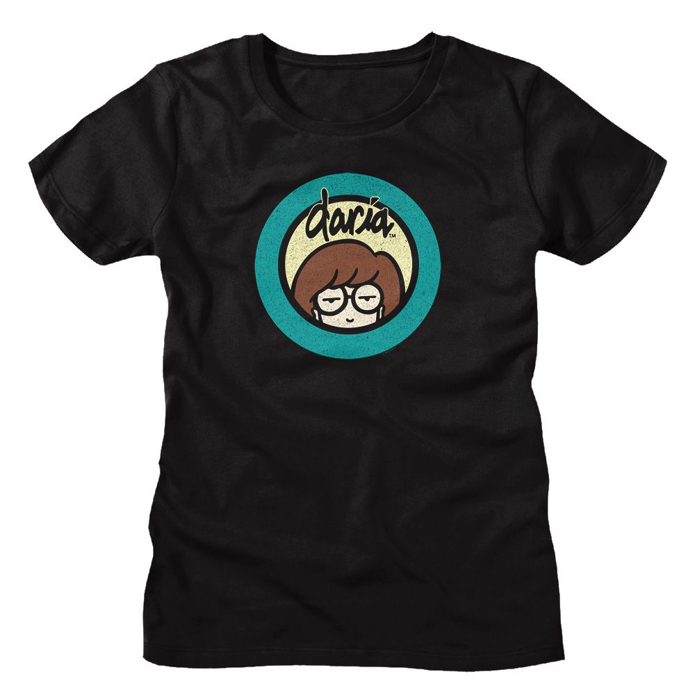 MTV Mtv Daria Logo Black Women's T-Shirt