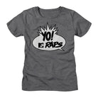 MTV Mtv Yo Mtv Raps Heather Gray Women's T-Shirt