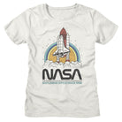 NASA Nasa Exploring Space Circles Vintage White Women's T-Shirt