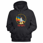NASA STS 28 Patch Charcoal Heather Hoodie