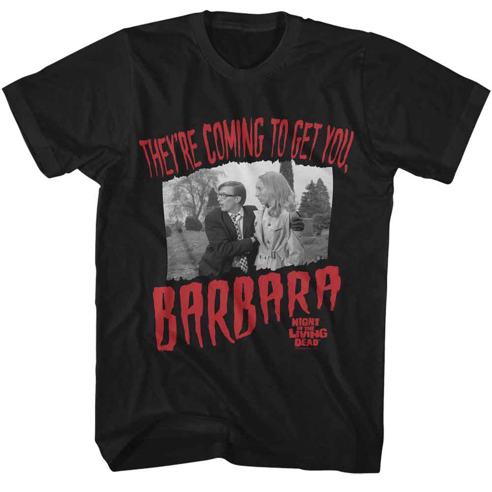 Night of the Living Dead NOTLD Theyre Coming Black T-Shirt