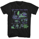 Night of the Living Dead NOTLD Zombies and Truck Black T-Shirt