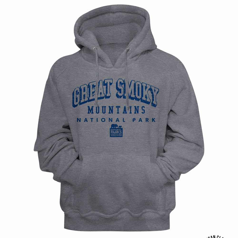 U.S. National Parks Smoky Mountain Collegiate Gunmetal Heather Hoodie