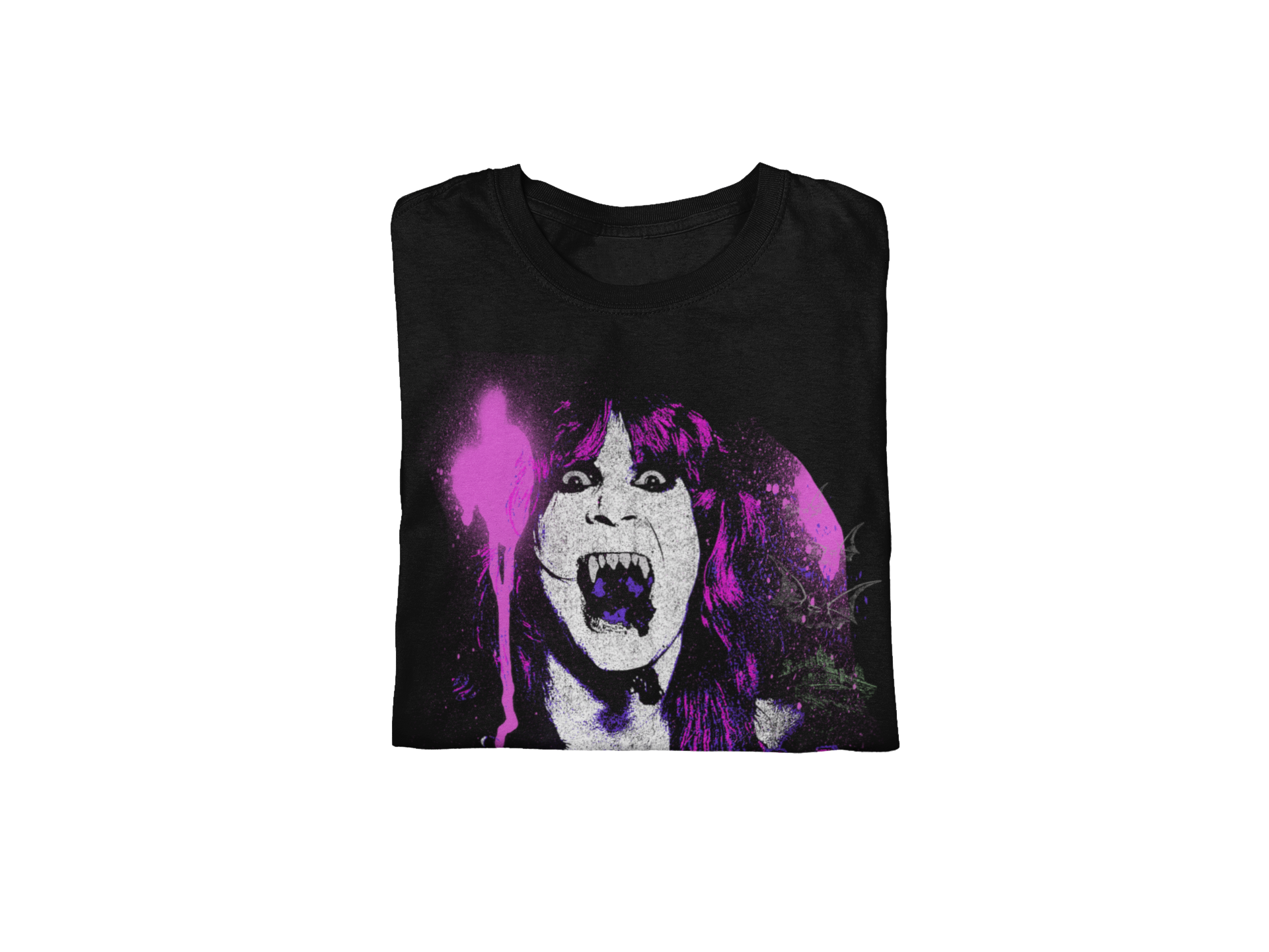 Wholesale Ozzy Osbourne Purple Screaming T-Shirt