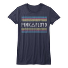 Pink Floyd Pink Floyd Rainbows Navy Women's T-Shirt