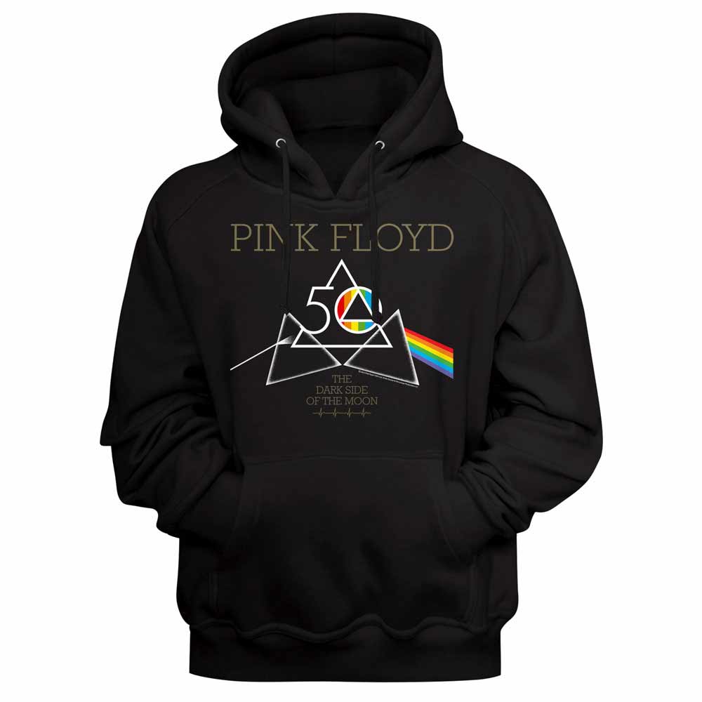 Pink Floyd 50th Triangles Black Hoodie