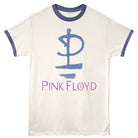 Pink Floyd Icon Vintage White India Ink Ringer T-Shirt