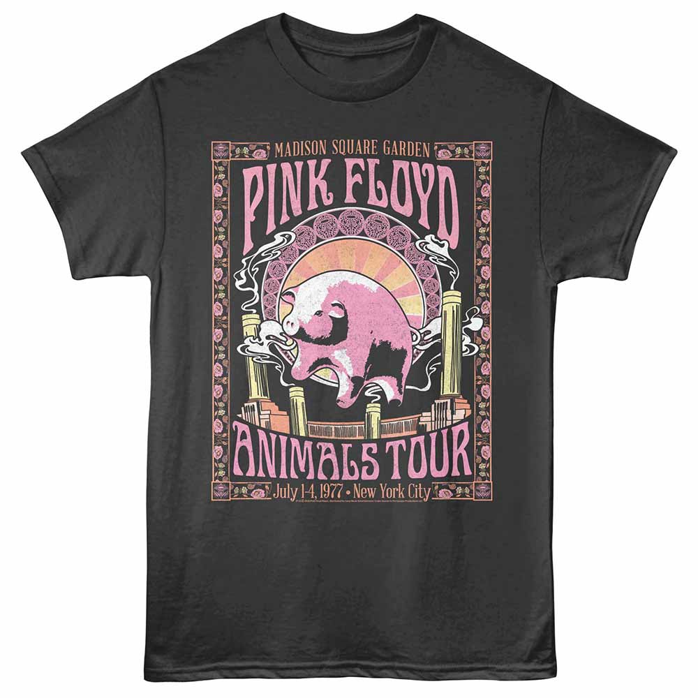 Pink Floyd Noveau Animals Smoke T-Shirt