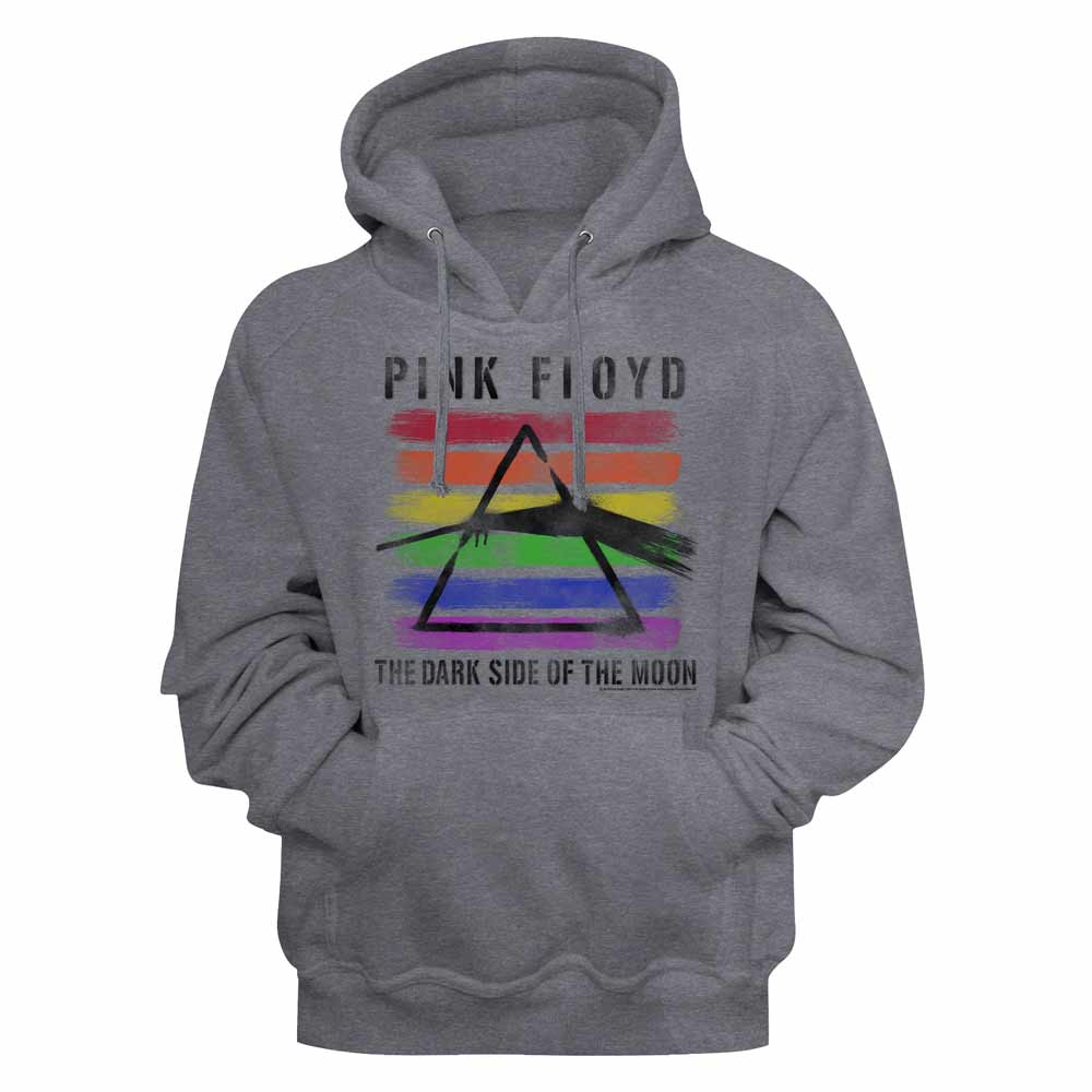 Pink Floyd Black Light Gunmetal Heather Hoodie