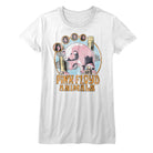 Pink Floyd Circle Pig White Women's T-Shirt