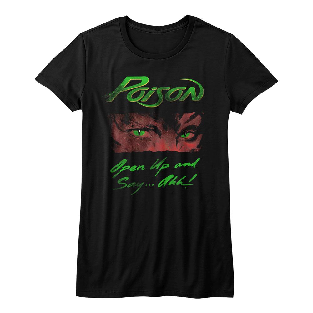 Poison Open Up Black Women's T-Shirt