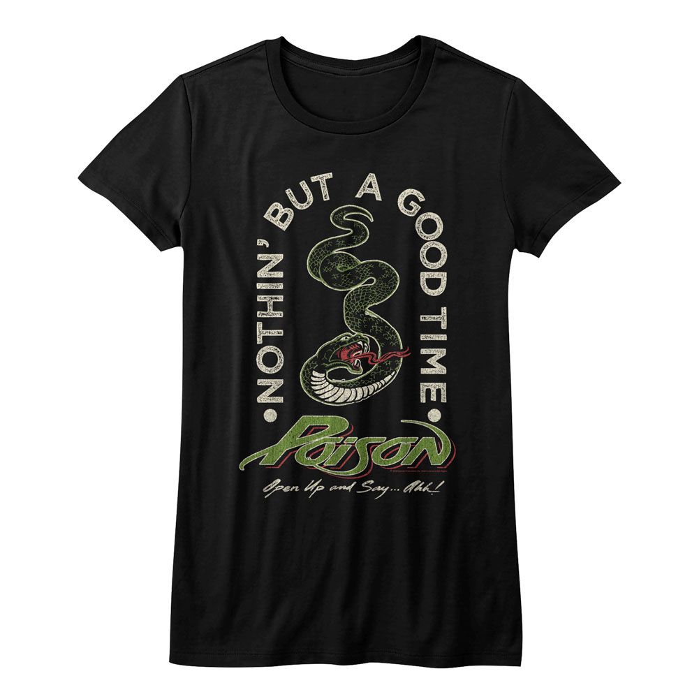 Poison Good Time Black Women's T-Shirt