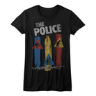 The Police Synchro Black Women's T-Shirt