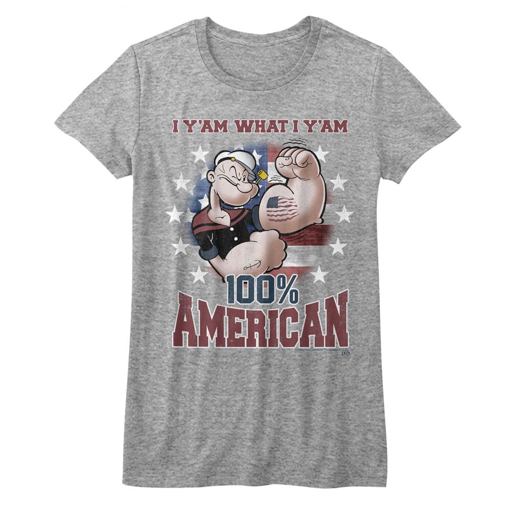 Popeye Yam American Athletic Heather Women's T-Shirt