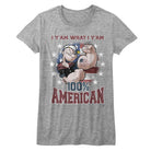 Popeye Yam American Athletic Heather Women's T-Shirt