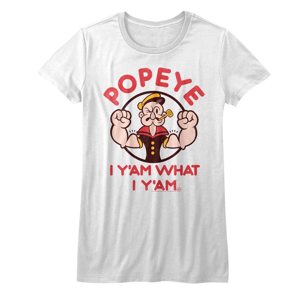 Popeye Yam White Women's T-Shirt