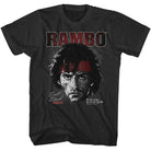 Rambo First Blood Part 2 Portrait Smoke T-Shirt