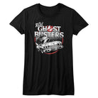 The Real Ghostbusters The Car Black Women's T-Shirt