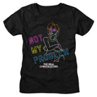 The Real Ghostbusters RGB  Not My Problem Black Women's T-Shirt