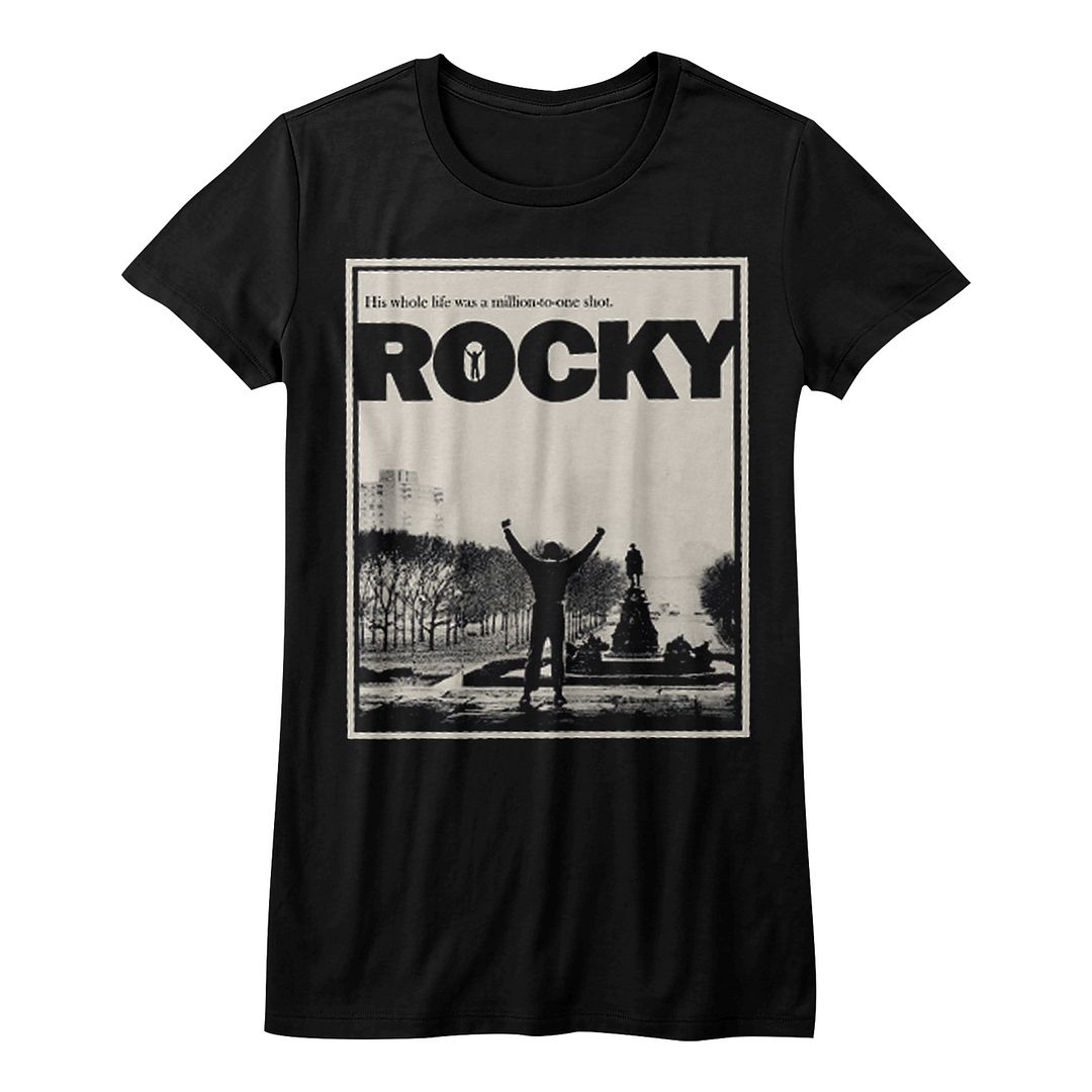 Rocky Million to 1 Black Women's T-Shirt
