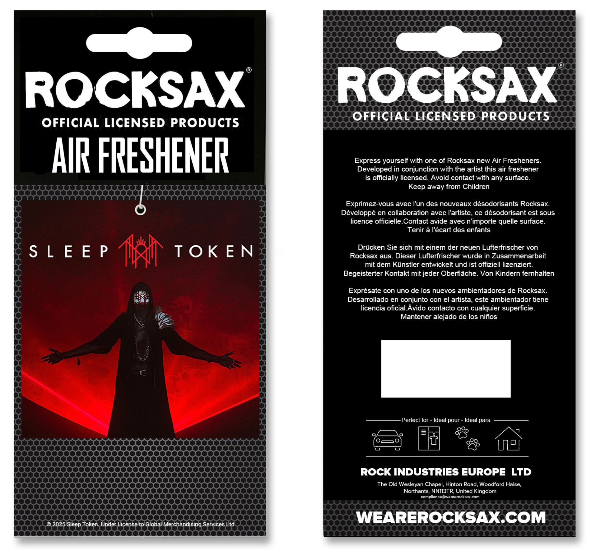 Wholesale Air Freshener - Sleep Token