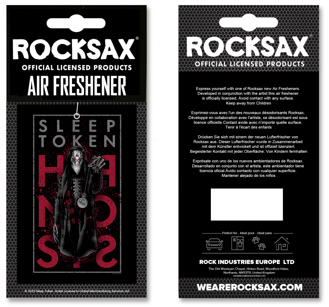Wholesale Rocksax Sleep Token Air Freshener