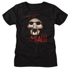 Saw I Want to Play A Game Black Women's T-Shirt