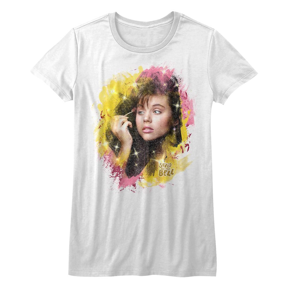 Saved by the Bell All Made Up White Women's T-Shirt