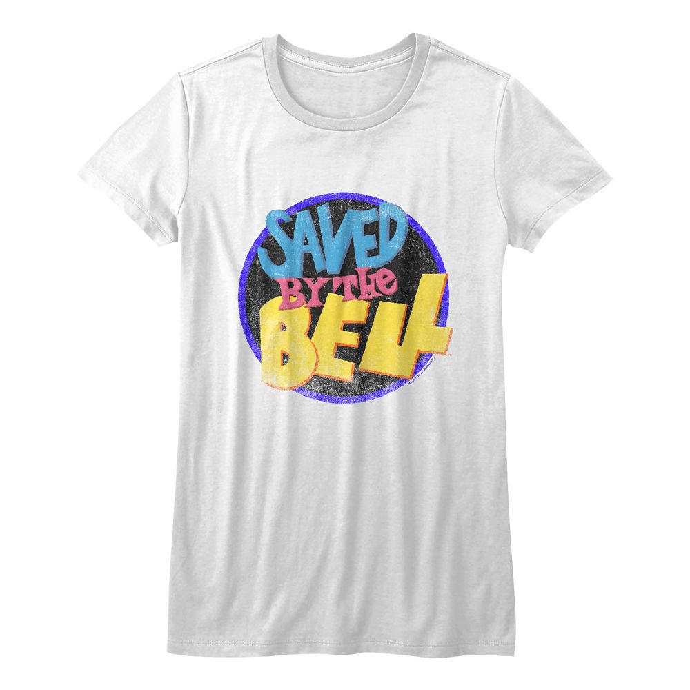 Saved by the Bell Sbtb Logo White Women's T-Shirt