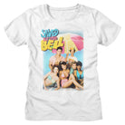 Saved by the Bell Faded Beachy White Women's T-Shirt