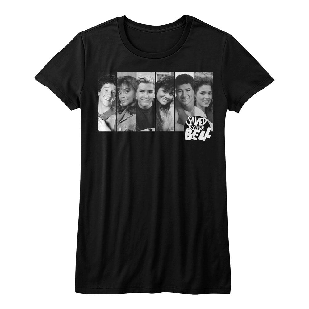 Saved by the Bell The Gang Black Women's T-Shirt