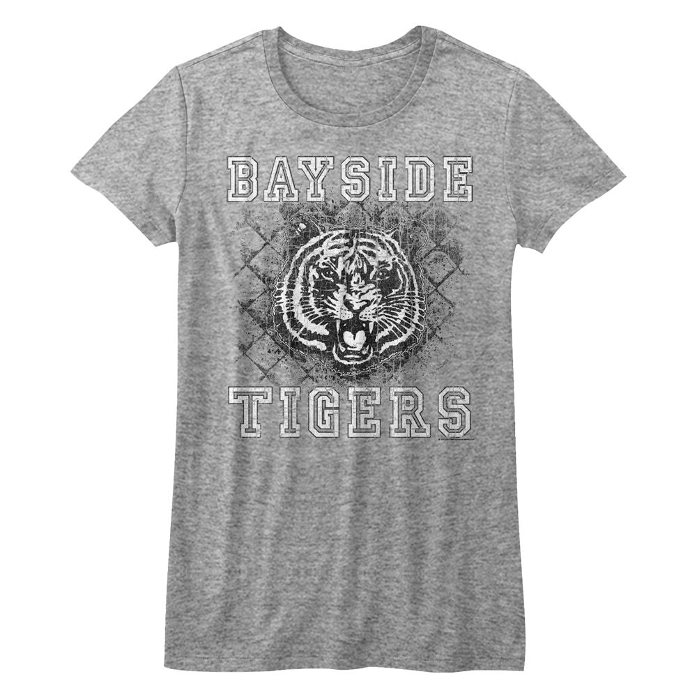 Saved by the Bell Schoolyard Tigers Athletic Heather Women's T-Shirt