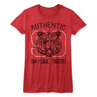 Saved by the Bell Authentic Heather Red Women's T-Shirt