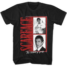 Scarface Logo Pics Black T-Shirt
