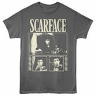 Scarface 3 Photo Rose Alt Charcoal Gildan T-Shirt