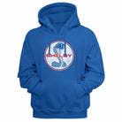 Carroll Shelby Round Snake Logo Royal Hoodie