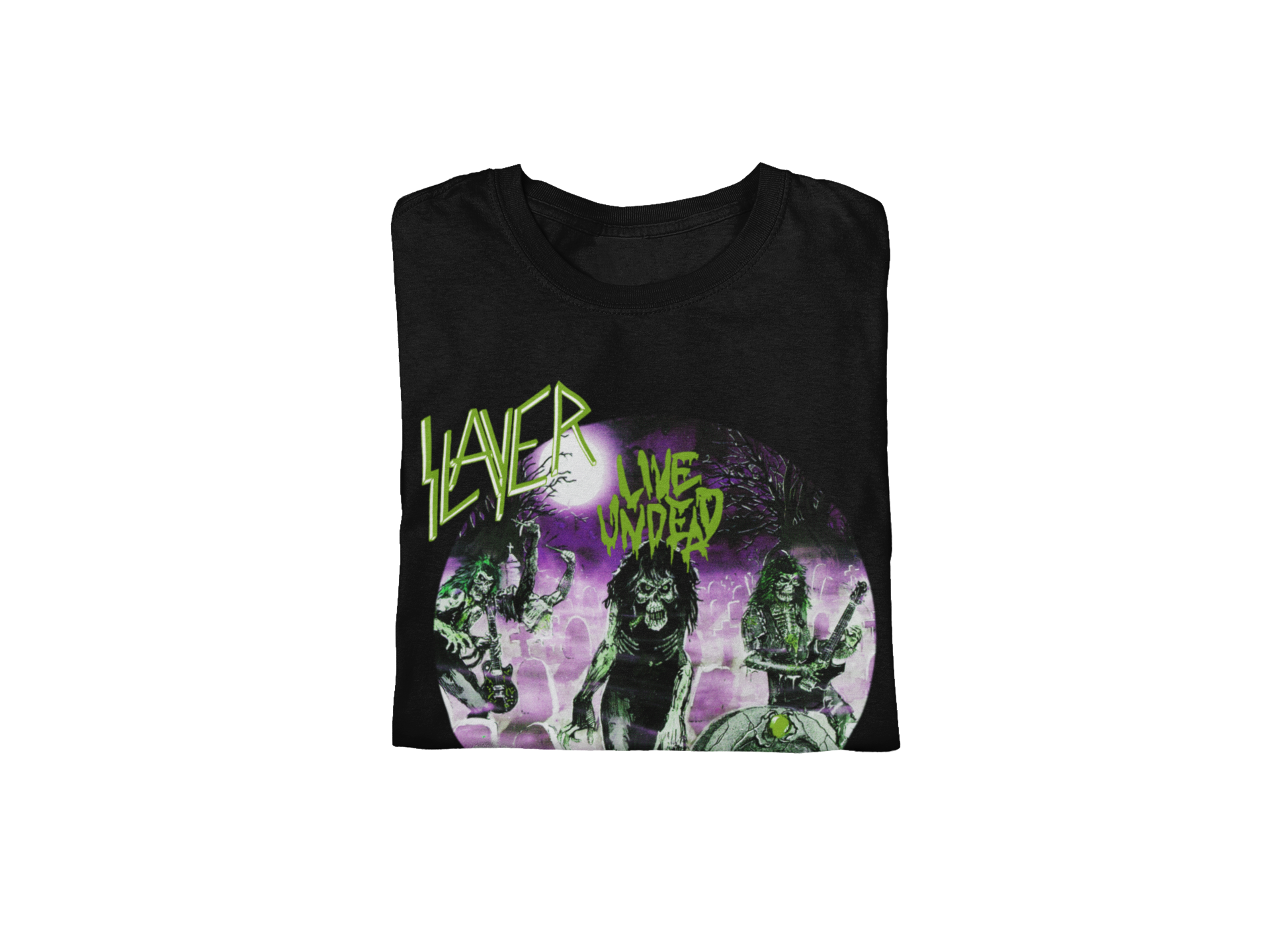 Wholesale Slayer Green Undead T-Shirt