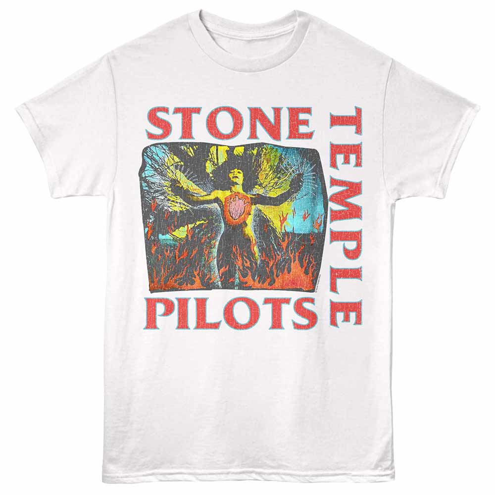 Stone Temple Pilots Sorceress Light White T-Shirt