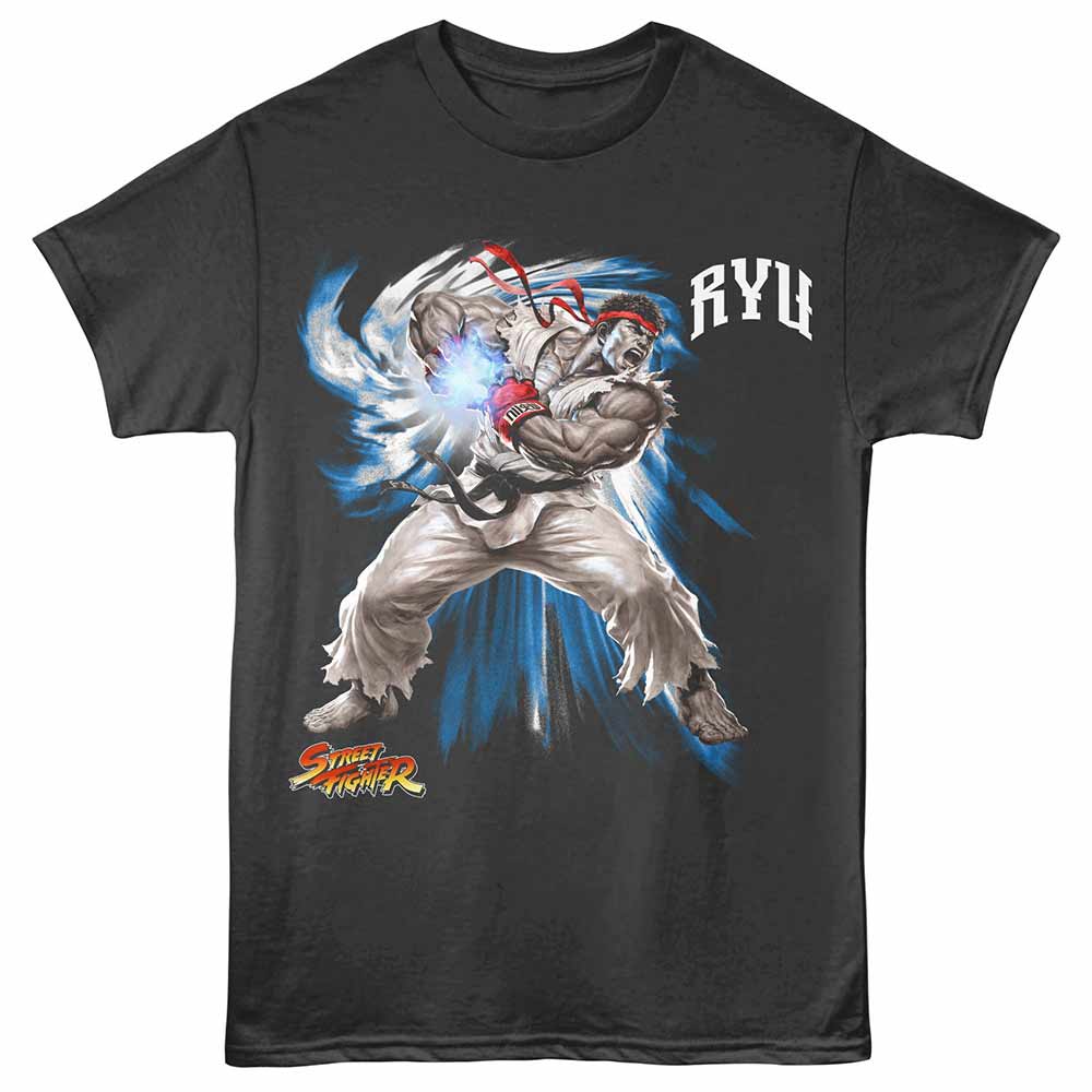 Street Fighter Ryu Smoke T-Shirt