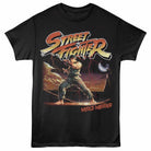Street Fighter World Warrior Black T-Shirt
