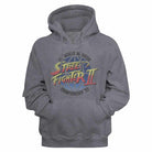 Street Fighter World Warrior Gunmetal Heather Hoodie