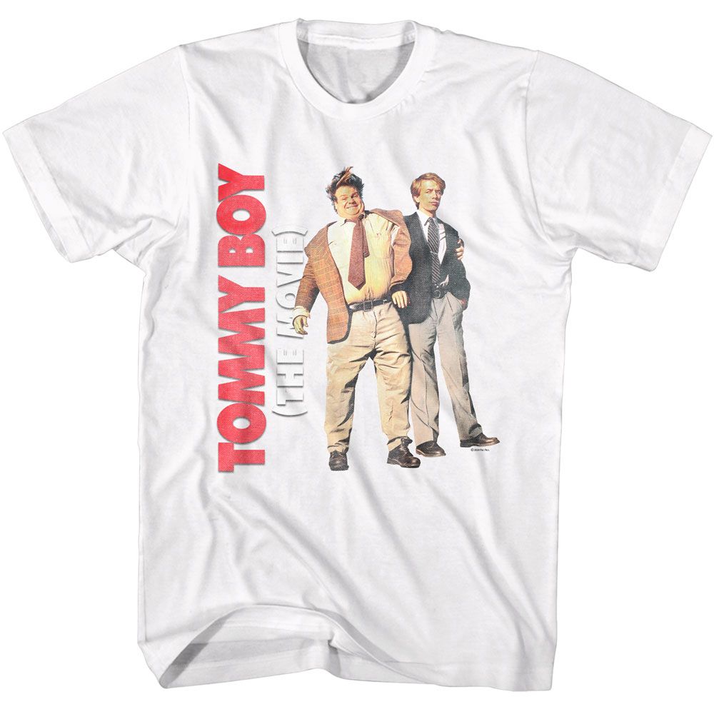 Tommy Boy and Rich and Logo White T-Shirt