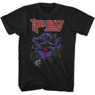 Wholesale Thin Lizzy Black Rose T-Shirt