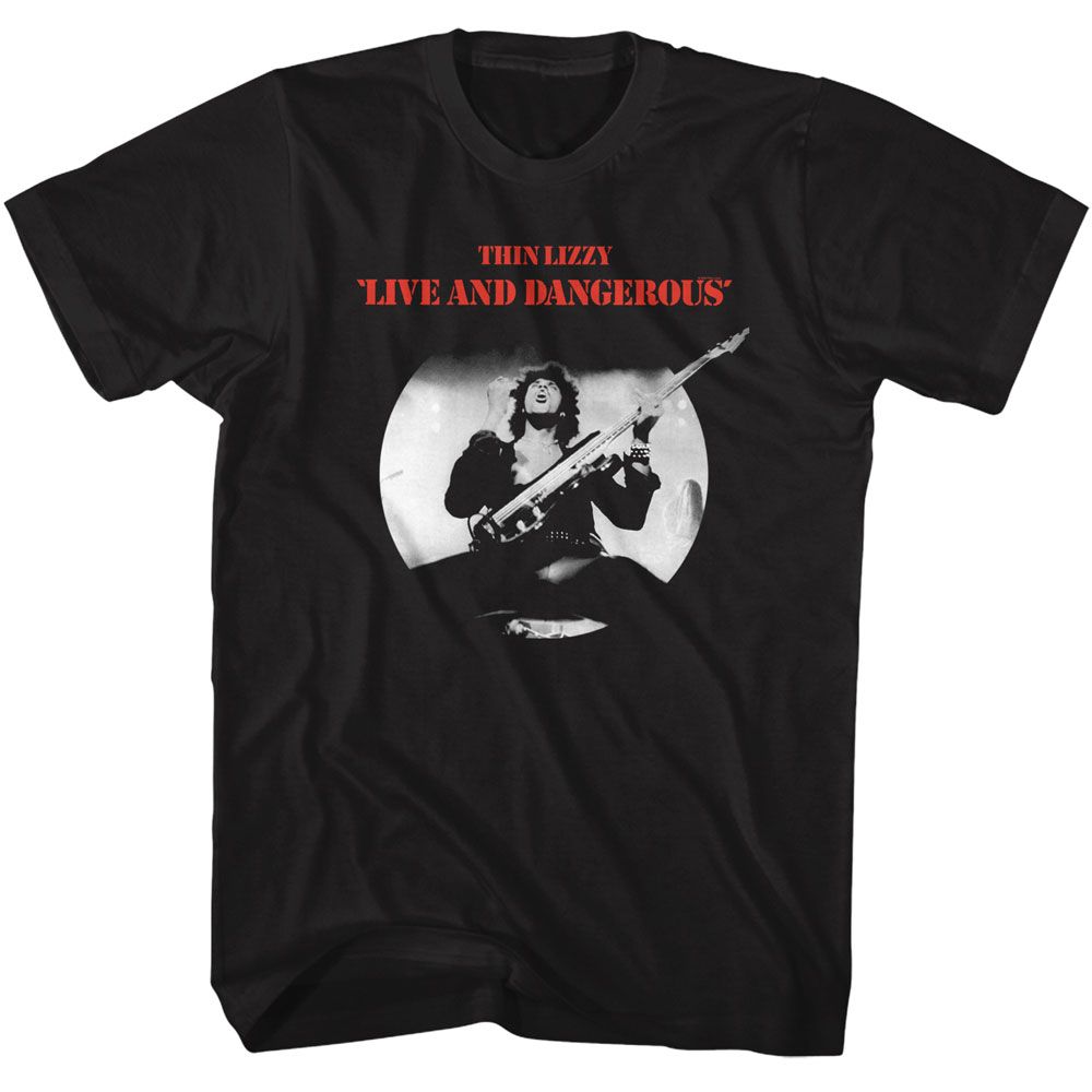 Wholesale Thin Lizzy Live and Dangerous T-Shirt