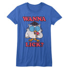 Tootsie Roll Errdayimlickin Royal Blue Women's T-Shirt